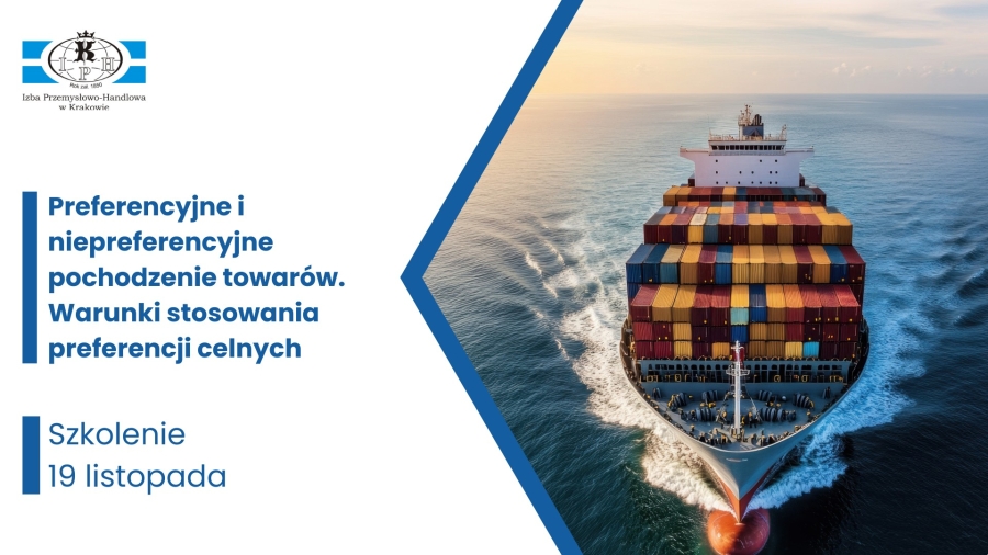Szkolenie Preferencyjne i niepreferencyjne pochodzenie towarow